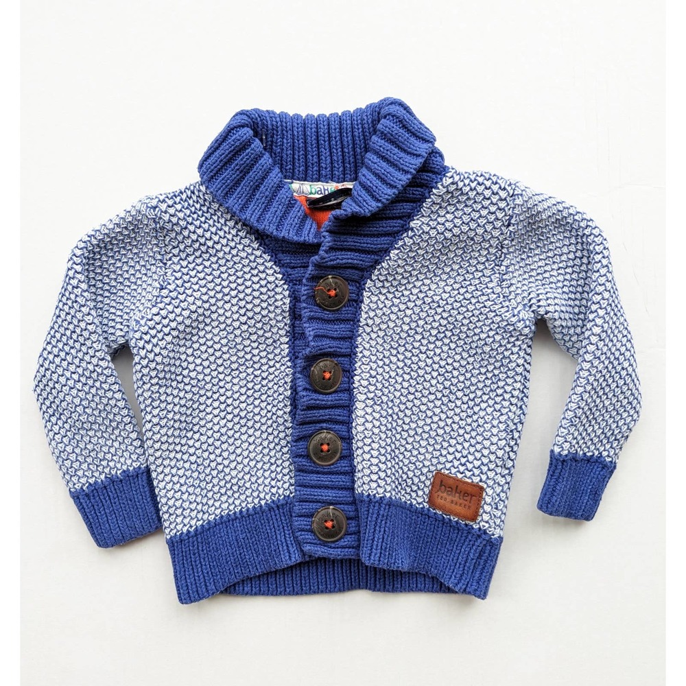 Ted Baker Blue Sweater Cardigan
